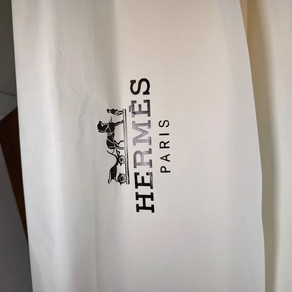 Hermes Paris Gift Boxes 2 Pack Orange 11x9x3 Luxury Designer Storage Authentic